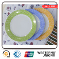Porcelain Plates in Different Colors or with Customized Designs